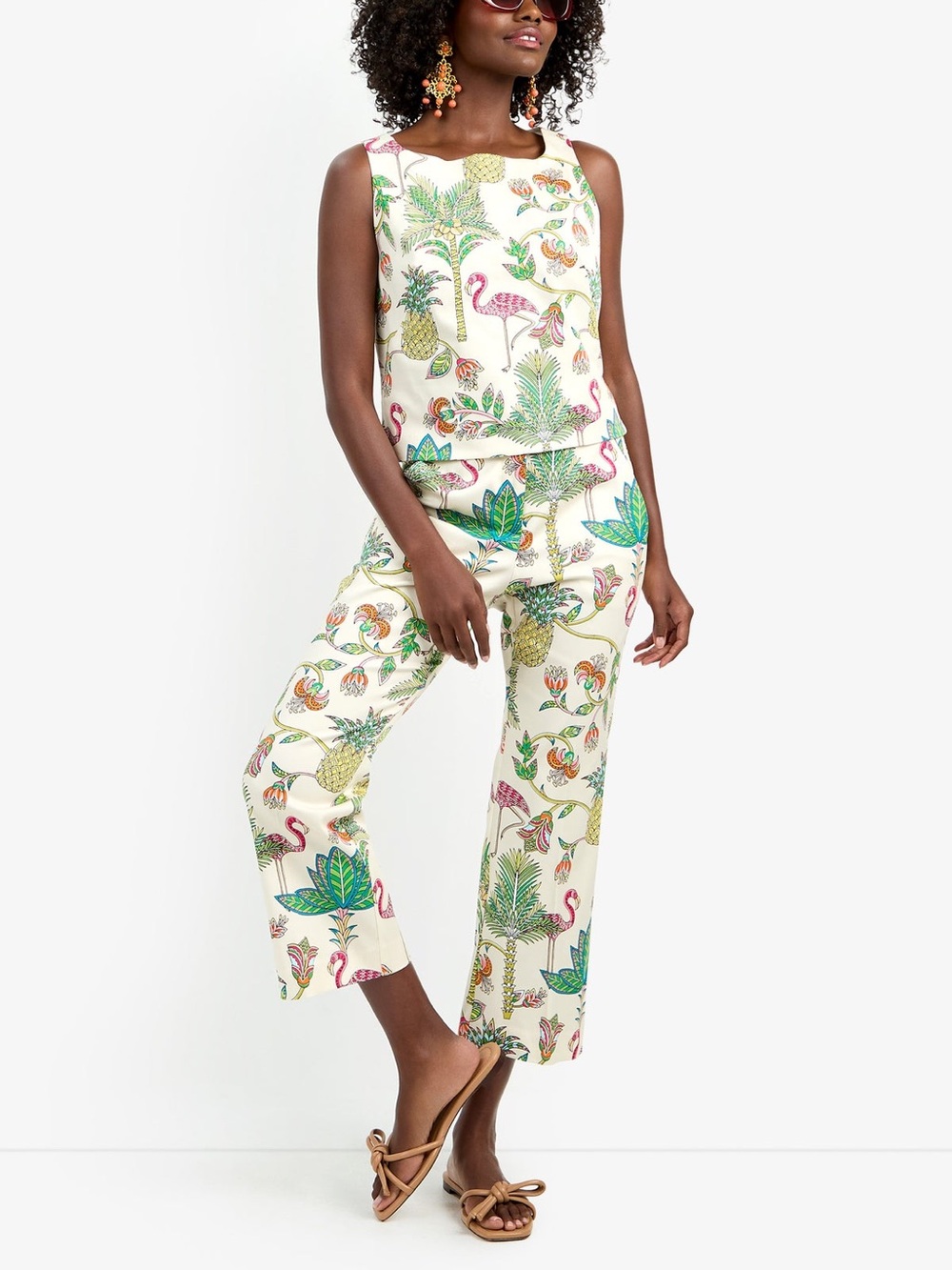 Trina Turk Lulu Pant Flamingo Fizz 12